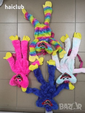 Хъги Лъги 100см./Huggy Wuggy Playtime/Хъги Лъги плюшена играчка/Хъги Лъги, снимка 4 - Плюшени играчки - 36591362