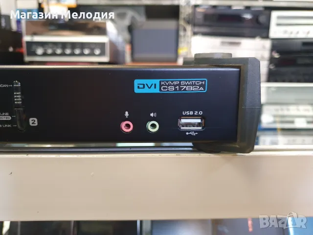 KVMP превключвател ATEN CS1782A 2-портов, снимка 6 - Други - 48537033