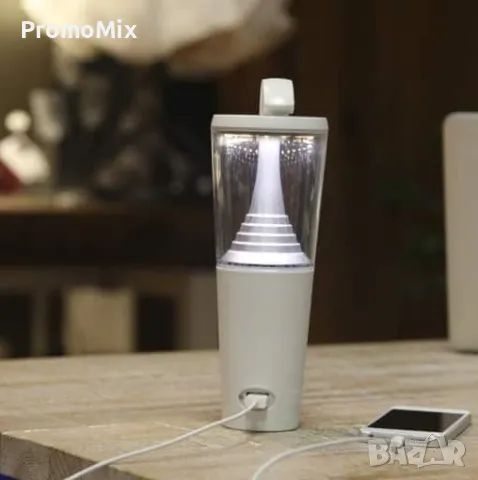 Соларна лампа Lutec P9003-ST mini Butterfly solar Led 4000K Градинска Преносима Градински сензорен ф, снимка 6 - Лед осветление - 49749337