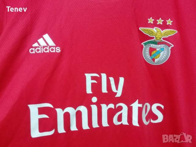 Benfica Adidas Нова Оригинална Футболна Тениска Фланелка Бенфика размер L , снимка 3 - Тениски - 43872248