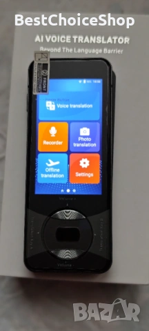 преводач AI W10, 137+ езика, 11 офлайн, 3'' сензорен екран, снимка 10 - Друга електроника - 53261380