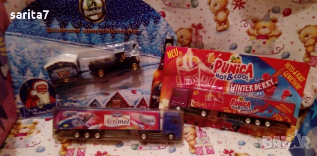 Рекламни камиони и тирове МАН и Мерцедес, снимка 7 - Колекции - 21044892