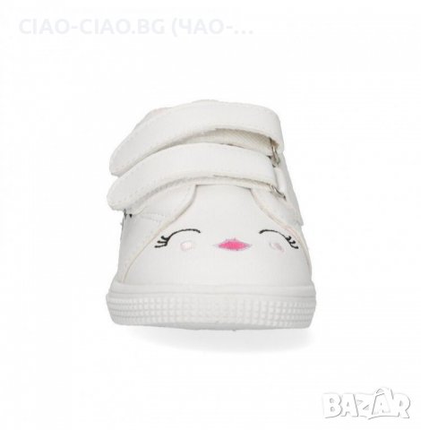 №18-№23, Бебешки обувки за момиче, бели с цветни декорации BUBBLE KIDS, снимка 5 - Бебешки обувки - 39952677