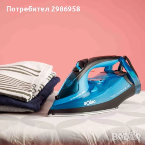 Парна ютия – Solac PV2028, Optima Extrem Ceramic, снимка 2 - Ютии - 51447756