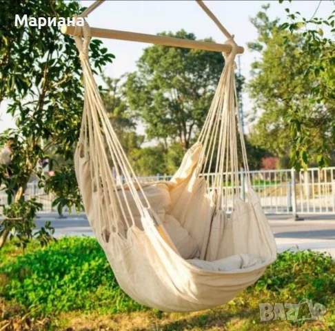 Бразилска люлка, тип хамак, снимка 3 - Градински мебели, декорация  - 50484055