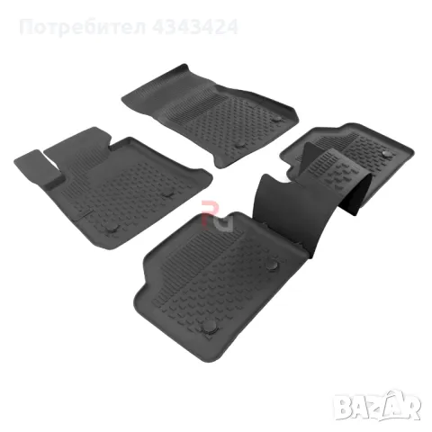 Гумени стелки за БМВ/Bmw F32 2014-2020, снимка 2 - Аксесоари и консумативи - 48720601