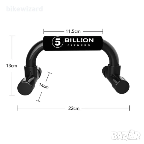 5BILLION  2 бр. лостове за лицеви опори за домашен фитнес – дунапренен грип НОВИ, снимка 5 - Фитнес уреди - 53168653