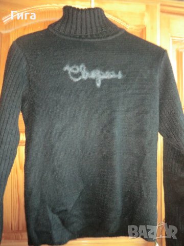 Пуловер с поло яка 25%вълна, снимка 2 - Блузи с дълъг ръкав и пуловери - 37181732