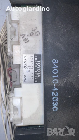 Климатичен блок / панел / табло зa Toyota Rav4 - 84010-42030 / 88650-4217, снимка 2 - Части - 50785669