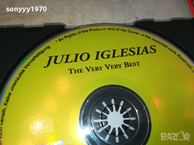 JULIO IGLESIAS CD 0808251734, снимка 5 - CD дискове - 51300738
