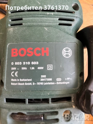 Вибрационен шлайф (виброшлайф) bosch кръгъл, снимка 2 - Други инструменти - 51105033