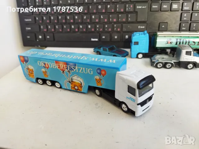 Малки камиончета мачбокс зелена 15 лв,бус фолксваген 9 лв липса на стъклот н , ,скания ,ман и др., снимка 1