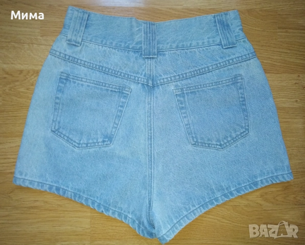Къси дънкови панталонки, размер 31-32, L- XL, 4 лв., снимка 9 - Къси панталони и бермуди - 34580387