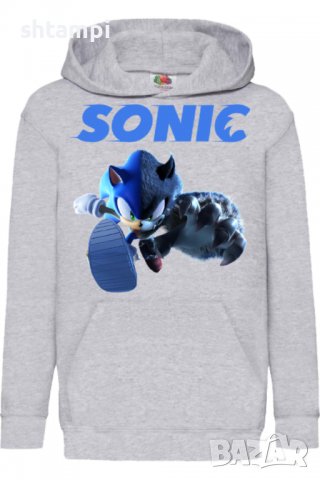 Детски Суитчър/Суитшърт Sonic 5,Соник,Игра,Подарък,Изненада,Забавление,Рожден Ден, снимка 2 - Детски анцузи и суичери - 38329193