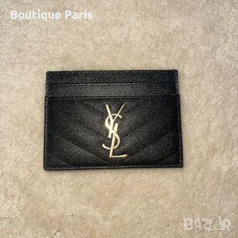 Yves Saint Laurent YSL оригинален кардхолдър портмоне , снимка 1