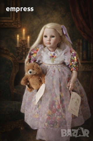 Порцеланова кукла Pauline - Carlote , снимка 2 - Колекции - 50330618