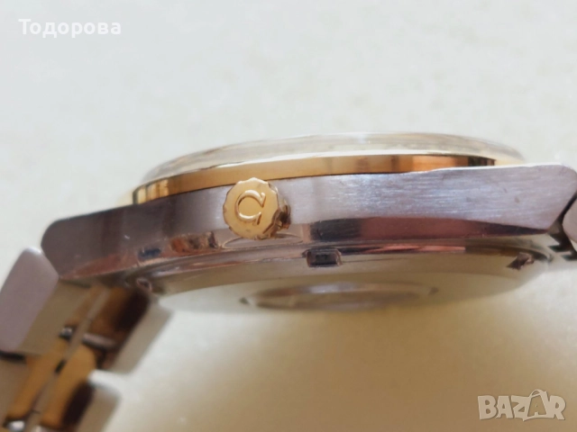 Мъжки Часовник Омега,злато стомана ,Omega Constellation-швейцарски електромеханичен часовник 1970, снимка 16 - Мъжки - 52016396