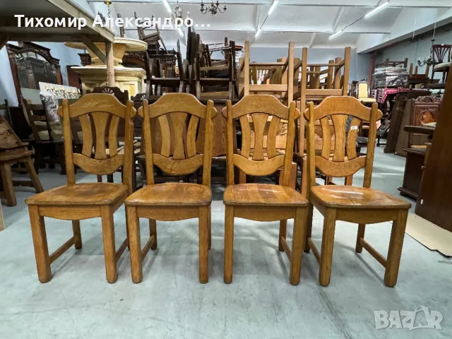 Комплект трапезни столове