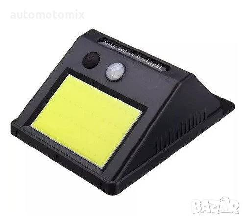 Лед лампа със соларен панел и датчик за движение - 5010