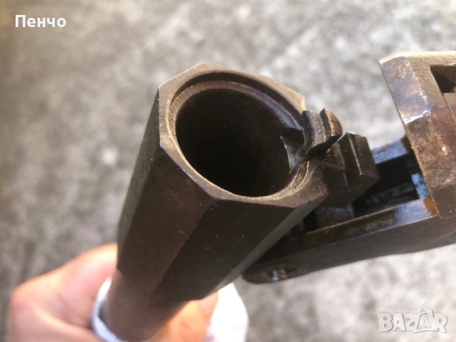 стар сигнален пистолет "HEBEL" - 1894г. - WWI - WWII - GERMANY, снимка 14 - Антикварни и старинни предмети - 51492345