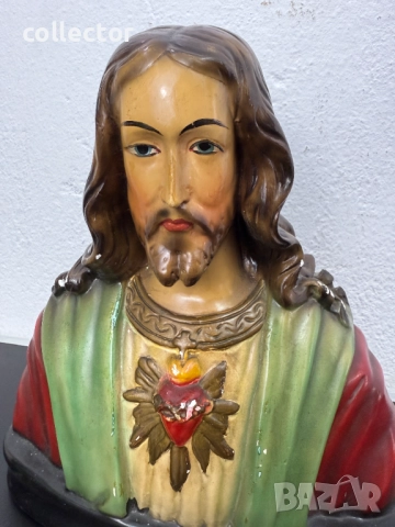 Скулптура / статуетка на Исус Христос. №7416 , снимка 2 - Антикварни и старинни предмети - 51917968