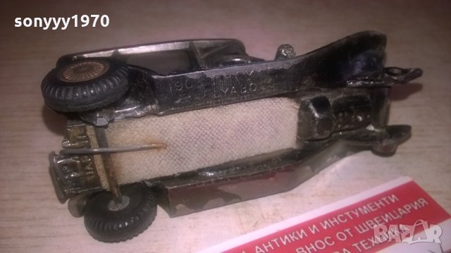 thomas flyabout 1909 made in japan-внос франция 9х6х4см, снимка 9 - Колекции - 28113751