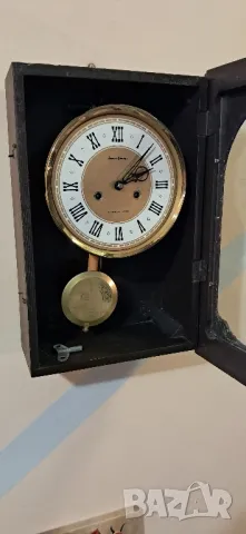 Стар стенен часовник , снимка 15 - Други ценни предмети - 48987531