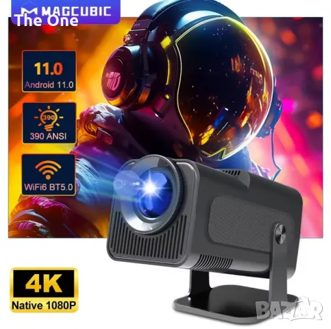 Лед проектор, Led projector Magcubic HY320 4K, снимка 8 - Друга електроника - 48227875