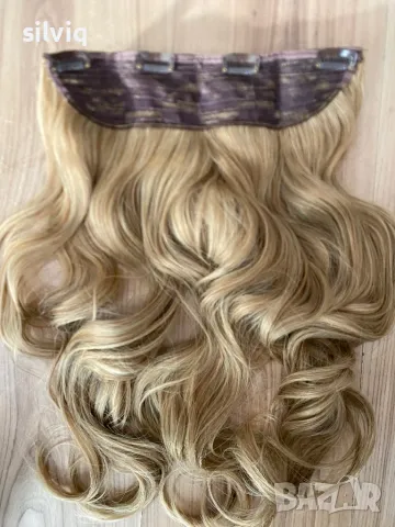 Екстеншъни с клипси, снимка 6 - Аксесоари за коса - 49174327
