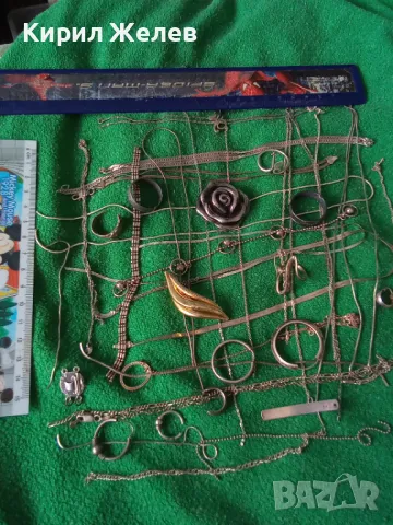 100 грама сребърни накити за поправка за реставрация за части или за материал 50637, снимка 8 - Колиета, медальони, синджири - 50239335