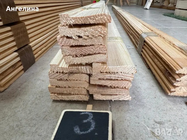 Дървени лайсни , снимка 6 - Строителни материали - 49544328