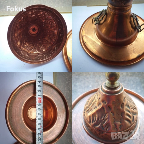 МАНГАЛ МЕДЕН СЪД БАКЪР, снимка 7 - Антикварни и старинни предмети - 53525053