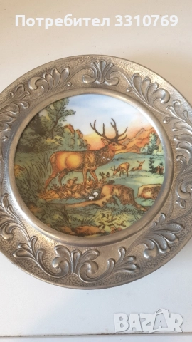 Красиви декоративни порцеланови стенни чинии. , снимка 5 - Декорация за дома - 52570197