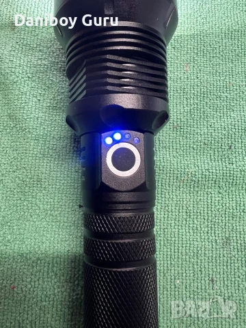 Далекобоен  Акумулаторен LED фенер супер  фенер с 10000 лумена , снимка 9 - Екипировка - 51297248