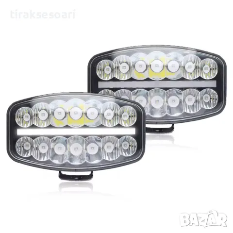 180W Мощен LED Диоден Халоген за Камиони Халогени за ролбар за Камион