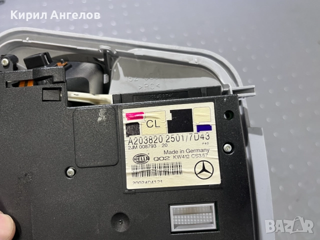 Плафон за Mercedes C-class W203 (с шибидах), снимка 4 - Части - 51633921