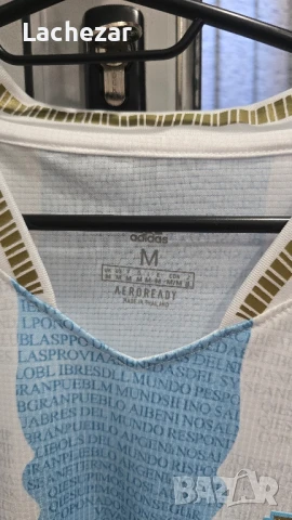 Тениска Adidas Аржентина Maradona размер M, снимка 2 - Тениски - 51354982