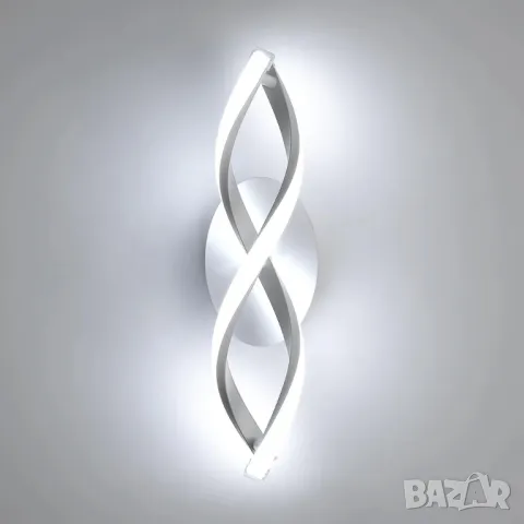 LED Стенна лампа 16W Студена бяла светлина 6500K