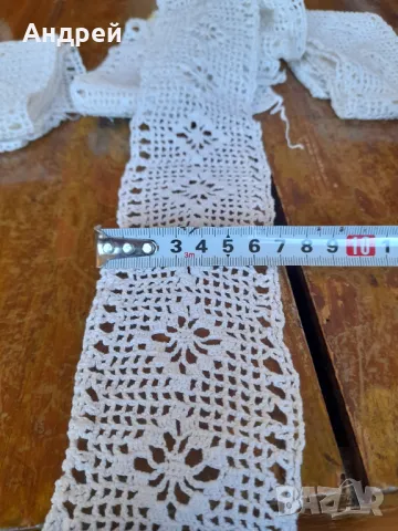 Стара дантела #25, снимка 2 - Антикварни и старинни предмети - 50130970