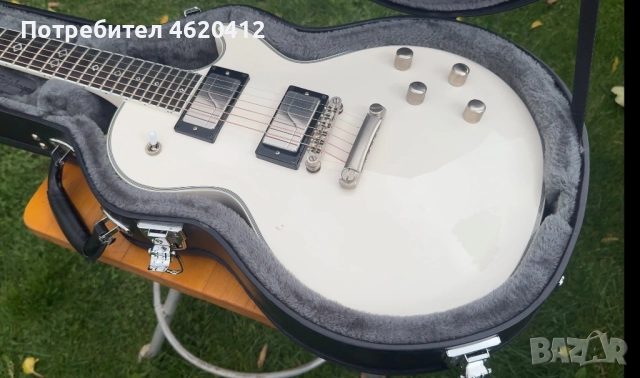 Epiphone Jerry Cantrell Prophecy Les Paul Custom Bone White, снимка 11 - Китари - 52247073