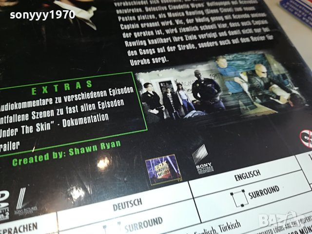 THE SHIELD X3 DVD ВНОС GERMANY 1204231542, снимка 13 - DVD филми - 40347831