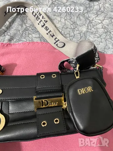 Чанта DIOR , снимка 3 - Чанти - 47561413
