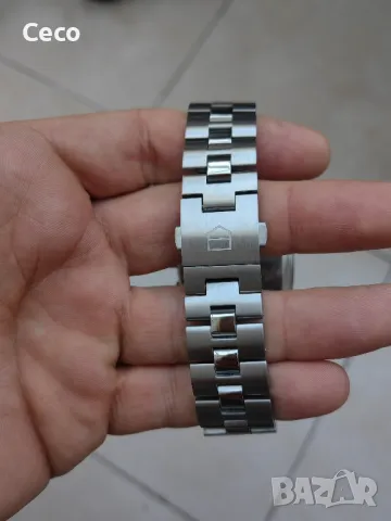 Часовник кварц хронограф Tag Heuer Monaco Steve McQueen , снимка 5 - Мъжки - 47918227