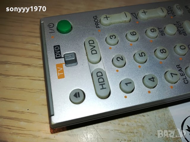 поръчано-SONY RMT-D217P HDD//DVD REMOTE, снимка 9 - Дистанционни - 28665448