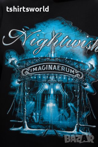 Нов дамски суичър с трансферен печат на музикалната група NIGHTWISH - Imaginaerum, снимка 2 - Суичъри - 37007316