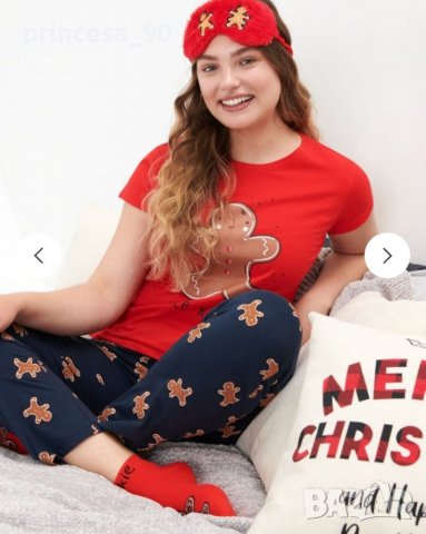 Коледна пижама , снимка 2 - Пижами - 38966371