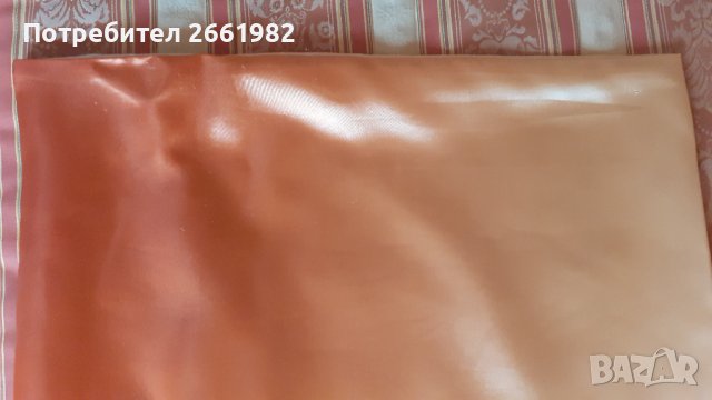 Луксозна сатенена оранжева калъфка, снимка 1 - Възглавници - 37764016