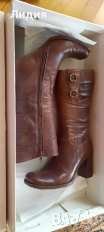 Елегантни ботуши естествена кожа , снимка 2 - Дамски ботуши - 39004129