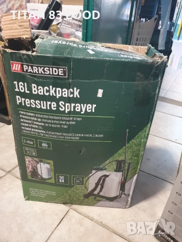 Ранчна пръскачка Parkside 16L, снимка 1