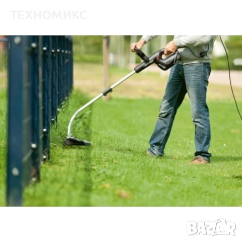 Електрически градински тример, преносим, телескопичен, безжичен, черен, снимка 10 - Градински мебели, декорация  - 51839513